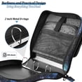 thumbnail image 4 of FORMRS Zipper Binder with Shoulder Strap 2-inch Ring 500 Sheet Capacity File Bag, Watercolor Galaxy, 4 of 5