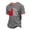 1-Grey, variant on Telankuip Canada Day T-Shirts for Men True North Strong and Freedom Graphic Tee Summer Round Neck Short Sleeve Casual Tops Plus Size Patriotic Canadian Festival Tshirt 1-Black XXXXXL