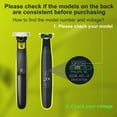 thumbnail image 4 of 5V Charger Compatible with Philips Norelco One Blade QP2724 QP2834 QP1324 MG5910 MG7910 MG9510 MG9520 PQ888 PQ889 Electric Shaver, 4 of 6