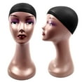 thumbnail image 4 of transemion 4 Pcs Bonnet Perruque en Nylon Extensible Filet à Cheveux Unisexe Réutilisable Cosplay Fournitures de Coiffure, Noir, 4 of 7