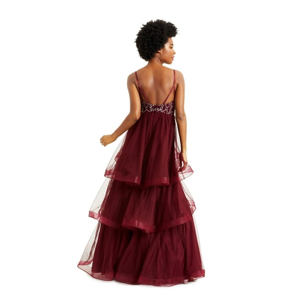 open lace back dress Amazon.com: Speechless Women's Tiered Full Length Party Dress, Violet, 9 :  Clothing, Shoes & Jewelry