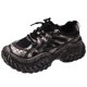 thumbnail image 5 of Zapatos de estilo europeo para mujer, otoño 2024, transpirables, suela gruesa, deportivos, vulcanizados, rojos, 5 of 5