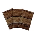thumbnail image 3 of Manteles de plástico rústico de grano de madera de café para mesa rectangular, fiesta de cumpleaños con tema de granero occidental, decoración de mantel estilo granja vintage, 3 of 3