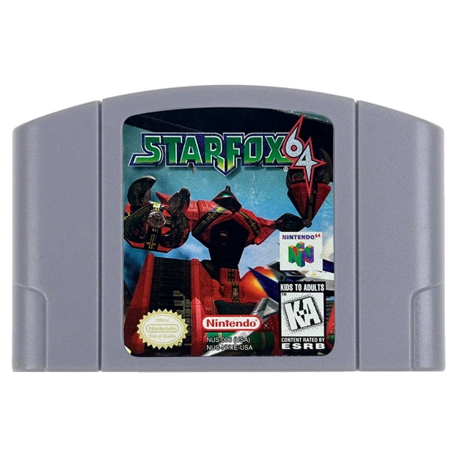 Star Fox 64 N64 Estandar Fisico Nuevo