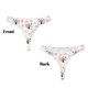 thumbnail image 3 of Balery Heart Panda Tangas de Algodón para Mujer con Estampado – Ropa Interior Sexy, Transpirable, G-string-4X-Large, 3 of 6