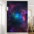 thumbnail image 2 of Idea4wall 3pcs Galaxy Eclipse Astronomy & Space Stick Wallpaper Removable Wall Murals Large Wall Stickers for Home Decoration, 96"x72", 2 of 5