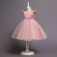 thumbnail image 5 of SDJMa Girls Baby Long Skirt Solid Princess Bowknot Performance Dress Skirt Dress, 5 of 9