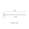 thumbnail image 2 of Excellante 12" round skewer, comes in dozen, 2 of 3