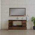 thumbnail image 5 of Alya Bath Paterno 60" Wood Single Freestanding Bathroom Vanity in Rosewood Brown, 5 of 7