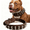 Brown, variant on Becare Pet No-Pull Dog Harness with Reflective Strips, Adjustable Padded Pet Vest for Walking, Training and Outdoor Activities