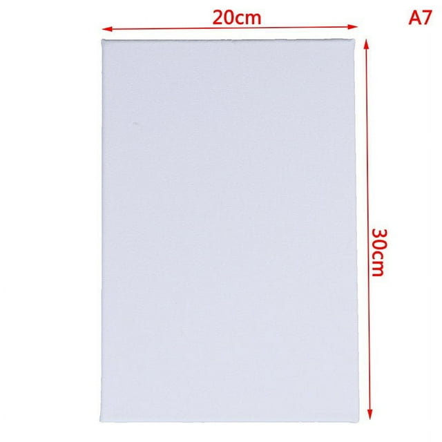 MesaSe Tableau d'Art sur Toile Extensible Mini Petit Blanc Vierge pour Artiste Tableau de Peinture à l'Huile