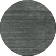 thumbnail image 1 of Ahgly Company Indoor Round Contemporary Gray Abstract Area Rugs, 6' Round, 1 of 6
