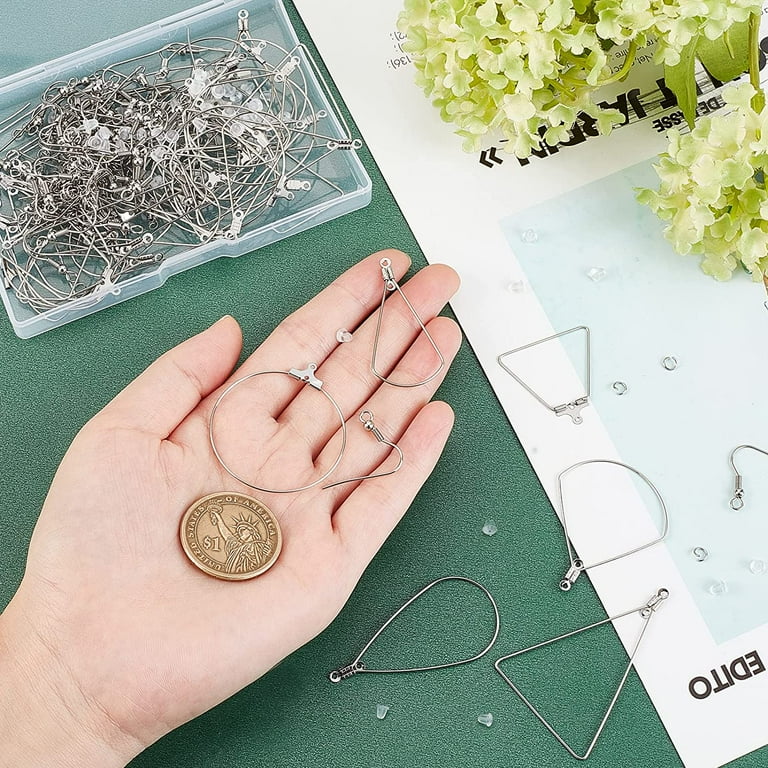 20pcs Types Golden Hypoallergenic Hollow Hoop Earring 20pcs