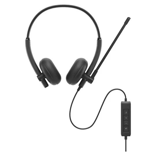 Auriculares Dell WH125 con Micrófono Cancelación de Ruido USB-A Negro