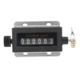 thumbnail image 1 of Mechanical Pulling Counter,D94-S 6 Digit Resettable Resettable Mechanical Counter Mechanical Counter Quality You Can Trust, 1 of 12