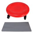 thumbnail image 1 of S SERENABLE Ab Exercise Equipment Wheel Roller for Core Workout Abdominal Arm Muscle Red, 1 of 9