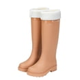 thumbnail image 2 of YUEHUA Womens Rain Boots Fashionable Short Boots for Women Rainy Days Trendy Design with Sole All Seasons Waterproof Lightweight Anti- Garden Boots, 2 of 9