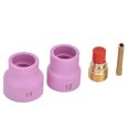 thumbnail image 3 of Welding Torch Kit, 2.4mm Orifice Durable TIG Gas Lens With Connector For WP 9 20 25 For Argon Arc, 3 of 8