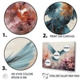 thumbnail image 3 of Designart "Calm Cerulean Dove Grace" Dove Floater Framed Wall Decor, 3 of 5