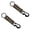 A-Camo, variant on Paracord Keychain Carabiner Clip, D Ring Lanyard Hanger Stroller Hook for Water Bottle, Key, Backpacks, Men, Women A-Orange