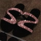 thumbnail image 5 of Amzcrzy Zapatos de mujer,Zapatos de mujer,Zapatillas de mujer, Sandalias planas informales con cristales sólidos y estilo romano para mujer, tallas grandes Sandalias Mujer Zapatillas De Casa, 5 of 6