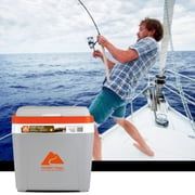 Ozark Trail 26 QT Ice Chest Cooler Hard Sided Portable Cooler, 32 Can Capacity 25L Grey
