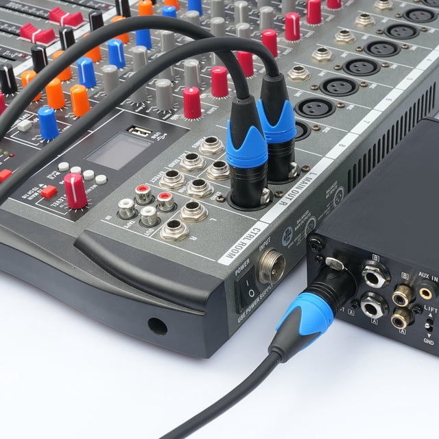 Divisor de cable XLR Y, Sonido de Cordón Equilibrado XLR, Evita la Interferencia de la Hembra a la Doble Macho para El Micrófono