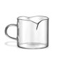 thumbnail image 2 of Naiovety Taza de cristal de 75ml, taza transparente de doble boca para beber café con asa a escala, jarra de viaje, suministros para bebidas y Bar para Juegos de servir café y té Naiovety HA061322-00B, 2 of 6