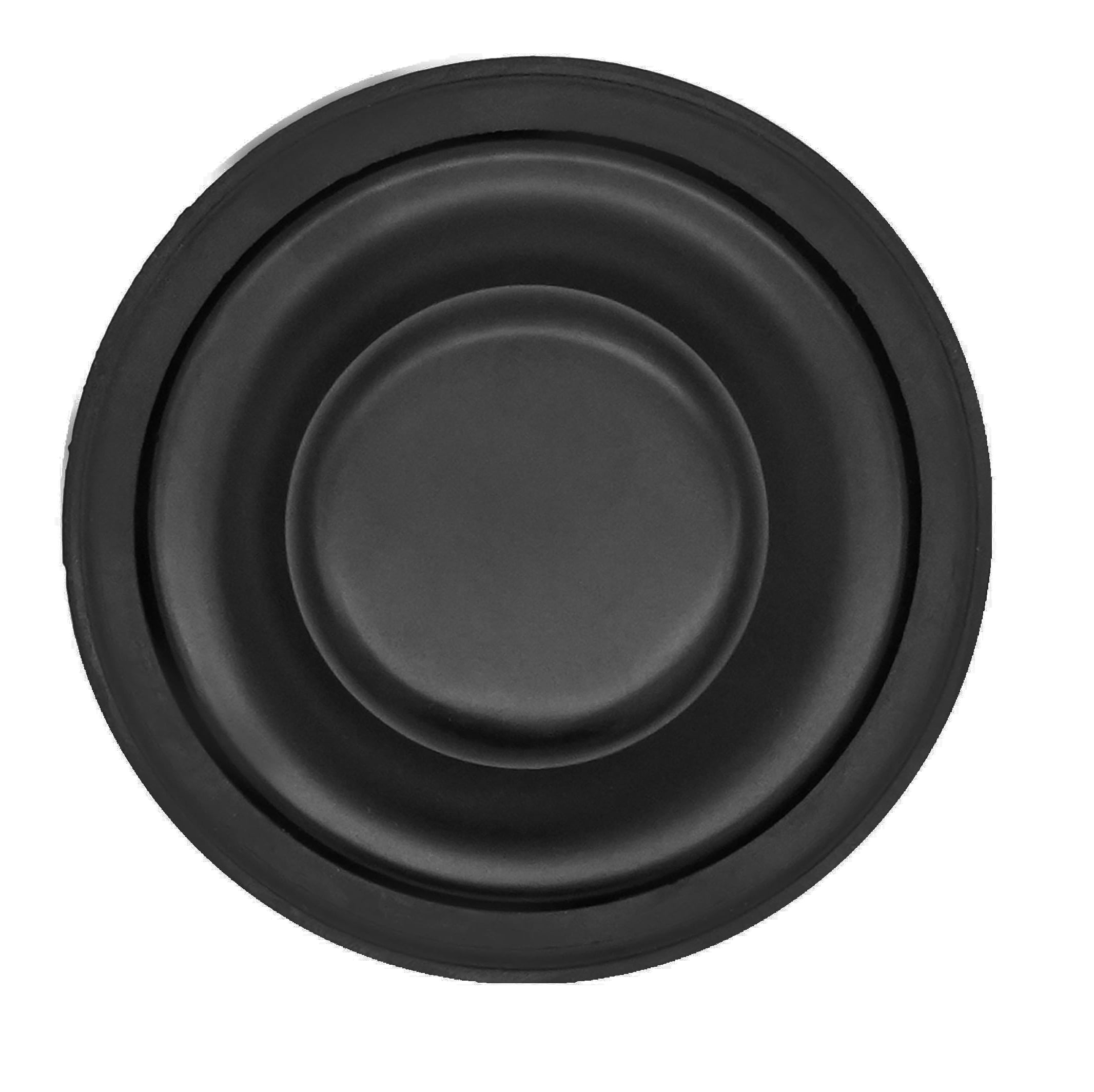 Westbrass Replacement Waste Disposal Stopper with Brass Cap, Matte Black