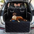 thumbnail image 1 of Cargo Protector, Foldable Pet Cargo Cover for Mid-size Compact SUV, Non-Slip, Large Size Universal Fit for Cars, Trucks, Minivans (185x103cm), 1 of 5