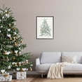 thumbnail image 2 of Nautical Christmas Tree Sea Life Holiday Graphic Art Black Framed Art Print Wall Art, 2 of 7