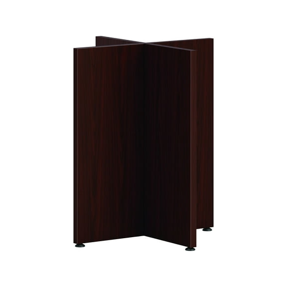 HON Mod 28" Table Base Traditional Mahogany TBL36BASELT1