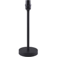 thumbnail image 3 of Livabliss Leynar Modern Accent Table Lamp, 18-inch, Black/Candlestick with Beige Shade, 3 of 5
