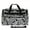 Black / White, variant on World Traveler 19-inch Carry-On Shoulder Duffel Bag - Black Blue Paisley