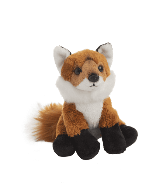 realistic fox stuffed animal