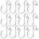 thumbnail image 1 of 12 unids t con forma de cortina ganchos de cortina de ducha ganchos de hierro deslizamiento de ducha, 1 of 4