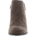thumbnail image 2 of Style & Co. Womens Masrina Faux Suede Double Zip Booties, 2 of 3