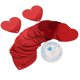 thumbnail image 2 of 100 Uds. Confeti en forma de corazón rojo papel plástico chatarra cumpleaños boda fiesta decoración del Día de San Valentín láser, 2 of 5