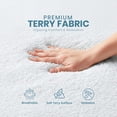 thumbnail image 6 of Waterproof Twin XL Mattress Protector 14 Pack fits Upto 15" Deep Pocket, 6 of 6