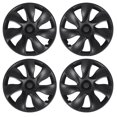 thumbnail image 2 of 19 Inch Wheel Hub  for  Model Y 2020-2023, 4 PCS Wheel Cover Hubcaps with Central Badges, Cool Wheel Rim Protector, Wheel Covers for  Model Y, 2 of 8