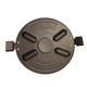 thumbnail image 3 of Parrilla para estufa al aire libre, sartén para asar, accesorios para barbacoa, placa para parrilla de barbacoa 34cm, 3 of 9