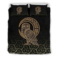 thumbnail image 1 of Viking Bedding Set Owl Celtic On Triskels Background RLT12, 1 of 6