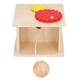thumbnail image 2 of Enrollador de madera,Enrollador Montessori Jardín de infantes Montessori Enrollador Montessori para bebé Juguete de educación temprana Montessori Durabilidad extendida, 2 of 8