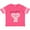 Football Pink and White, variant on Inktastic Aditi My Nanny Loves Me Pink Elephant Beautiful Girls Toddler T-Shirt