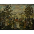 thumbnail image 3 of Maurice Prendergast 24x19 Black Modern Framed Museum Art Print Titled - Salem Willows (1904), 3 of 5