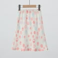 thumbnail image 2 of Loopsun Girls Skirts, Child's Summer Printed Kids Girls Botton Short Skirt Beige 7-8 Years, 2 of 3