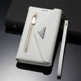 thumbnail image 2 of Crossbody Wallet Case for Samsung Galaxy S20 Ultra 5G for Women, Zipper Purse Handbag Neck Strap Lanyard Cover with 9 Card Holder Case for Samsung Galaxy S20 Ultra 5G XK White, 2 of 18
