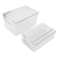thumbnail image 1 of Caja de almacenamiento para habitación, caja de almacenamiento de 3 piezas, pantalla de almacenamiento transparente multifuncional, estuche de almacenamiento transparente hecho a medida para la perfección, 1 of 8