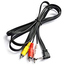 Taelectric AV A//V Audio Video TV-Out Cable Cord Lead for Panasonic Camcorder K2KC4CB00022