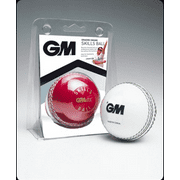 GM Cricket Skills Ball - Red/White Senior